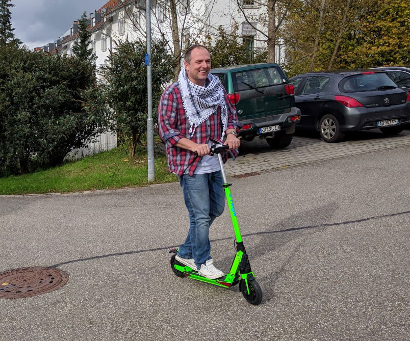 E-Scooter fahren